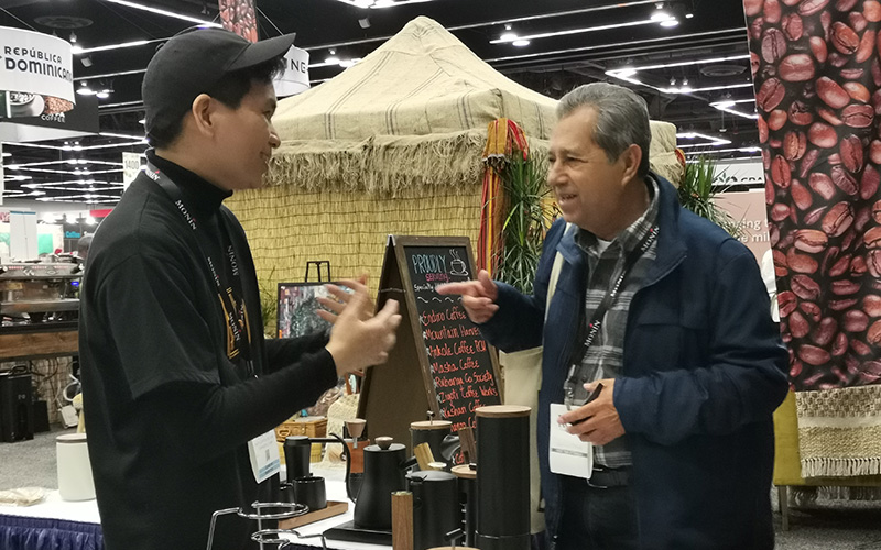 Showcasing High-end Coffee Equipment in EXPO