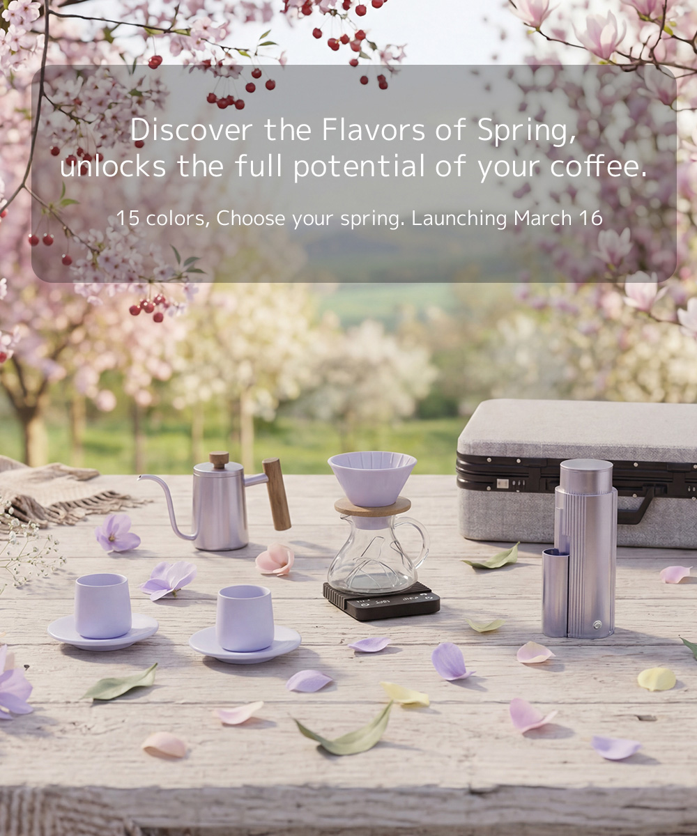 Leaf Pour Over Coffee Maker Travel Kit CD450-01A