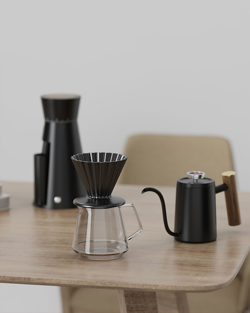 Peony Coffee Set CZ-34A
