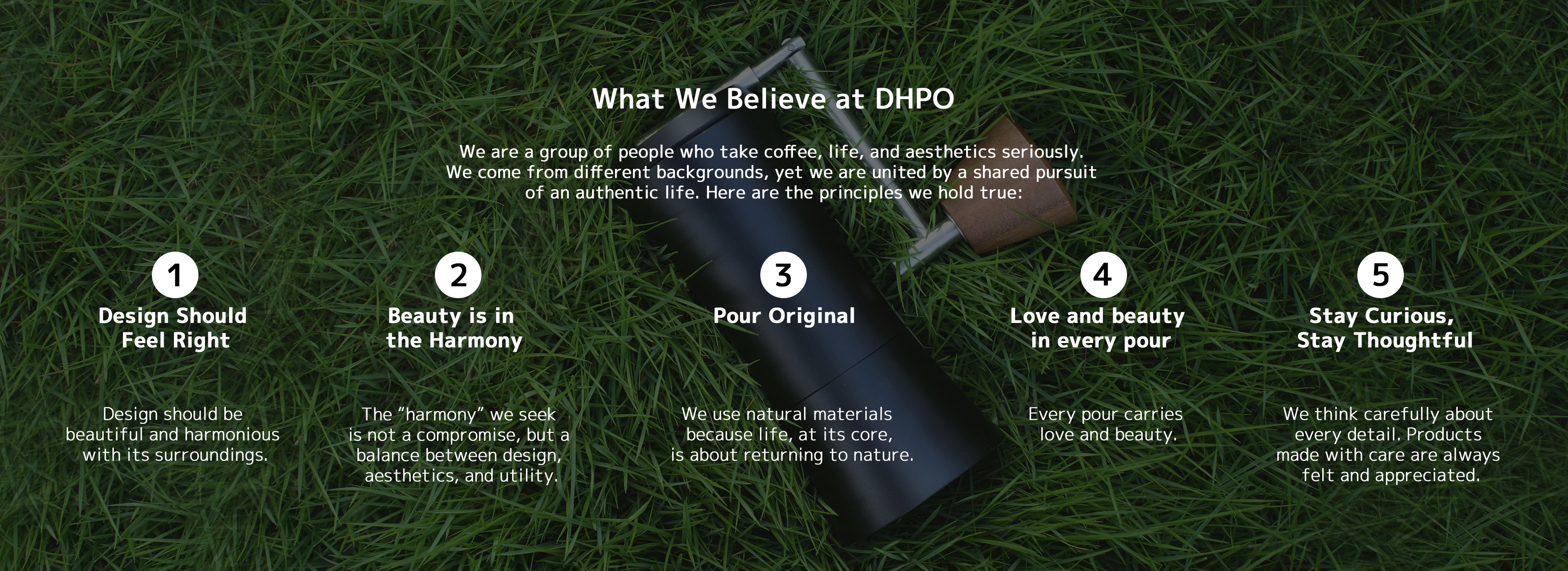 What We Believe at DHPO