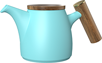 Achievers Tea Pot TPA800-04A Blue
