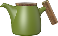 Achievers Tea Pot TPA800-04A Green