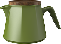 Aurora Tea Pot TPA600-08A Green