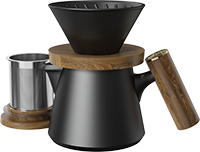 Aurora XT Dripper Coffee Maker Set CZ-07A Black