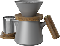 Aurora XT Dripper Coffee Maker Set CZ-07A Gray