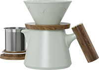 Aurora XT Dripper Coffee Maker Set CZ-07A Light Green