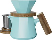 Aurora XT Dripper Coffee Maker Set CZ-08A Blue