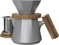 Aurora XT Dripper Coffee Maker Set CZ-08A Gray
