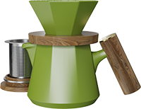 Aurora XT Dripper Coffee Maker Set CZ-08A Green