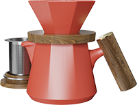 Aurora XT Dripper Coffee Maker Set CZ-08A Red