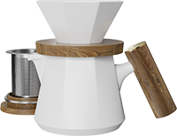 Aurora XT Dripper Coffee Maker Set CZ-08A White