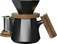 Aurora XT-V60 Dripper Coffee Maker Set CZ-08A Black