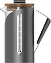 Bright Stainless Steel Glass French Press CPA800-02B Gray