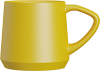 Cappuccino Coffee Cup CM230-02A Yellow