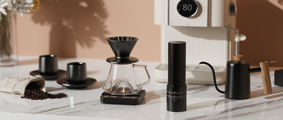 Volcano Travel Coffee Set CD450-02A