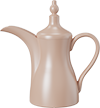 Ceramic Dallah Coffee Pot CDP-01A Rose Beige