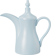 Ceramic Dallah Coffee Pot CDP-01A Sky Blue