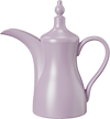 Ceramic Dallah Coffee Set CDP-01B Purple