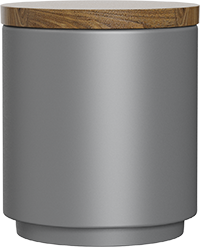 Ceramic Coffee Canister CB300-01A Gray