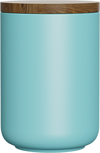 Ceramic Coffee Canister CB700-01A Blue