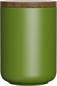 Ceramic Coffee Canister CB700-01A Green