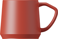 Ceramic Coffee Cup CM350-03A Red
