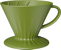 Ceramic Dripper CD600-09A Green