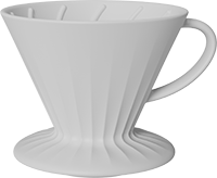 Ceramic Dripper CD600-09A White
