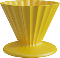 Ceramic Dripper CD600-10A Yellow