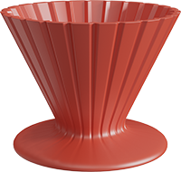 Ceramic Dripper CD600-11A Red