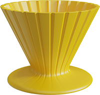 Ceramic Dripper CD600-11A Yellow