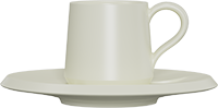 Ceramic Turkish Cup and Saucer CM70-02C Light Khaki