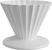Ceramic V60 Dripper CD600-10A White
