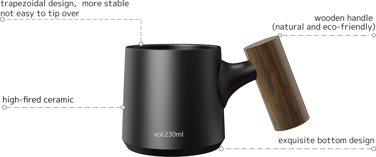 Mini Cappuccino Coffee Cup CM230-03A