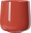 Mini Double Walled Coffee Cup CM80-01A Red