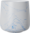 Marble Double Wall Coffee Cup 80ml CM80-01A1 Blue