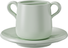 Tai Chi Dual Espresso Cup and Saucer CM80-02A Light Green