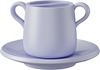 Tai Chi Dual Espresso Cup and Saucer CM80-02A Light Purple