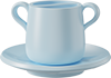 Tai Chi Dual Espresso Cup and Saucer CM80-02A Sky Blue