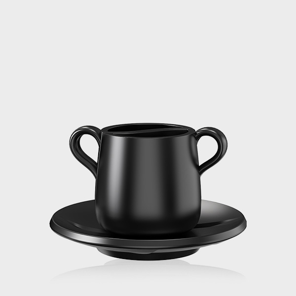 Tai Chi Dual Espresso Cup and Saucer CM80-02A