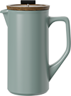 Eternity Grande Ceramic French Press CPA1000-08A Forest Sage