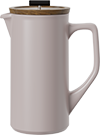 Eternity Grande Ceramic French Press CPA1000-08A Lilac Grey