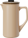 Eternity Grande Ceramic French Press CPA1000-08A Orange