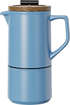 Eternity French Press Coffee For One CPA450-02A Blue