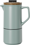 Eternity French Press Coffee For One CPA450-02A Forest Sage