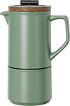 Eternity French Press Coffee For One CPA450-02A Green