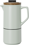 Eternity French Press Coffee For One CPA450-02A Light Green