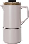 Eternity French Press Coffee For One CPA450-02A Lilac Grey