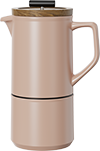 Eternity French Press Coffee For One CPA450-02A Rose Beige