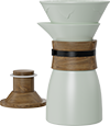 Aurora Pour Over Coffee Maker CPC550-02A Light Green